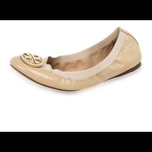 Tory Burch nude flats